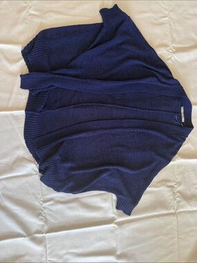 Zara Deep Navy Open Cardigan